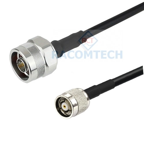 TIMES  MICROWAVE  SMA plug to TNC  plug coax Cable LMR-240  75 FT male to male 