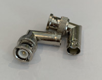 BNC (male) to BNC female Right Angle  Adapter