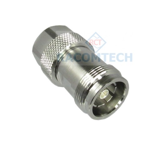 4.3/10  female to N type male adapter 6GHz  ELECTRICAL

FREQUENCY: 0-6 GHZ
IMPEDANCE: 50 OHMS
VSWR:  1.15:1 @3GHZ
PIMD 3RD: &gt;165 dBc USING 2 CW TONES@ 20W/TONE
