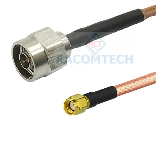  RG142 Cable N Male to RP_SMA Plug   RG142 N Male to RP-SMA plug  for D-link wireless router  DC-6GHz