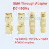 18GHz  SMA male to SMA male adapter 50ohm - 18GHz  SMA male to SMA male adapter 50ohm