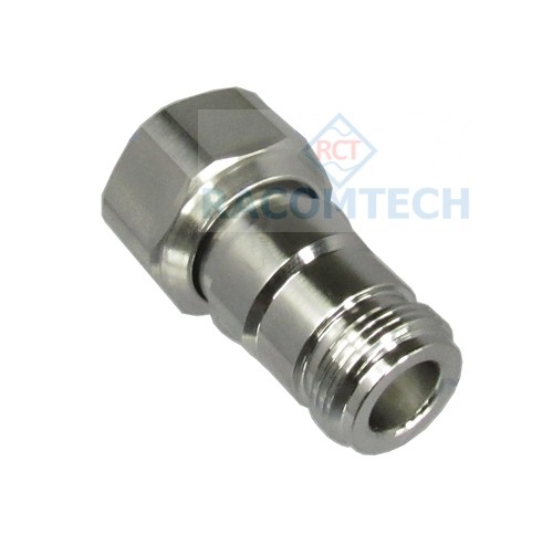 4.3/10  male to N type female adapter 6GHz  ELECTRICAL

FREQUENCY: 0-6 GHZ
IMPEDANCE: 50 OHMS
VSWR:  1.15:1 @3GHZ
PIMD 3RD: &gt;165 dBc USING 2 CW TONES@ 20W/TONE
