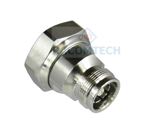 4.3/10  female to 7/16 male adapter 6GHz ELECTRICAL

FREQUENCY: 0-6 GHZ
IMPEDANCE: 50 OHMS
VSWR:  1.15:1 @3GHZ
PIMD 3RD: &gt;165 dBc USING 2 CW TONES@ 20W/TONE

