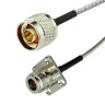 N female PM to N male RG402 Semi Rigid / Flexible Cable RoHS - N female PM to N male RG402 Semi Rigid / Flexible Cable RoHS