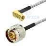 N male to SMA male RG402 Semi Rigid Coax Cable RoHS - N male to SMA male RG402 Semi Rigid Coax Cable RoHS