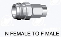 N  type female (75 ohm)  to F type male adapter 75 ohm 