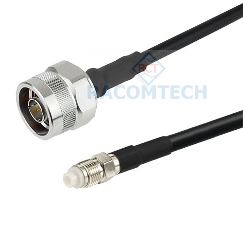 N male to FME female LMR195 Times Microwave Coax Cable RoHS Feature:

Impedance: 50 ohm
Low loss:  100 pcs)
