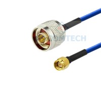 Habia  0.086"  Semi-Flexible Cable Assembly N (male) / SMA (male)