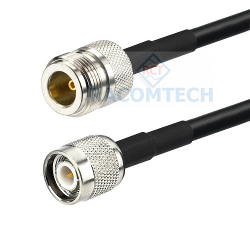 N bulkhead to TNC male LMR195 Times Microwave Coax Cable RoHS Feature:

Impedance: 50 ohm
Low loss:  100 pcs)
