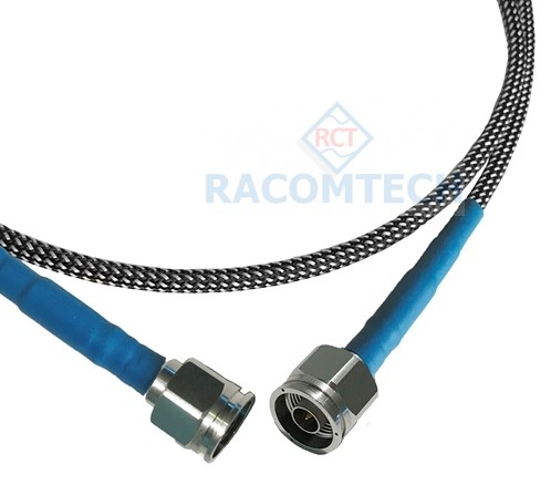Armoured RF Test Cable N Male to N male ( Stainless Steel Passivated ) RF coaxial precision test cable with N type male stainless steel, frequency up to 10GHz