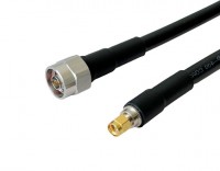 N male to SMA male LMR400 low loss cable