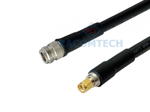 N female to SMA male LMR400 low loss cable TIMES MICROWAVE LMR 400 CABLES
Impedance: 50 ohm
Cable loss with connectors: 0.22dB/M @ 2.4GHz
Jumper assemblies in wireless communication systems like D-link wireless Bridge, Cisico AP, 
Short antenna feeder runs.
Any application requiring an easily routed low loss RF cable. (e.g. GPS, WLAN, WiMax and Mobile.)
Drop-in replacement for RG213 and RG214.
ANY Cable Length: 3M  up to 30M
All of our cables are tested  before sending to our customers!