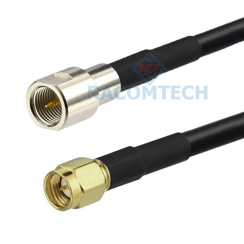 FME male to SMA male LL195 LMR195 equiv Coax Cable RoHS Feature:

Impedance: 50 ohm
Low loss:  100 pcs)
